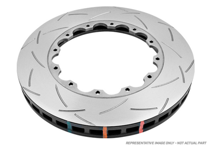 DBA 05-10 Ford Mustang GT Front 5000 Series Slotted Ring
