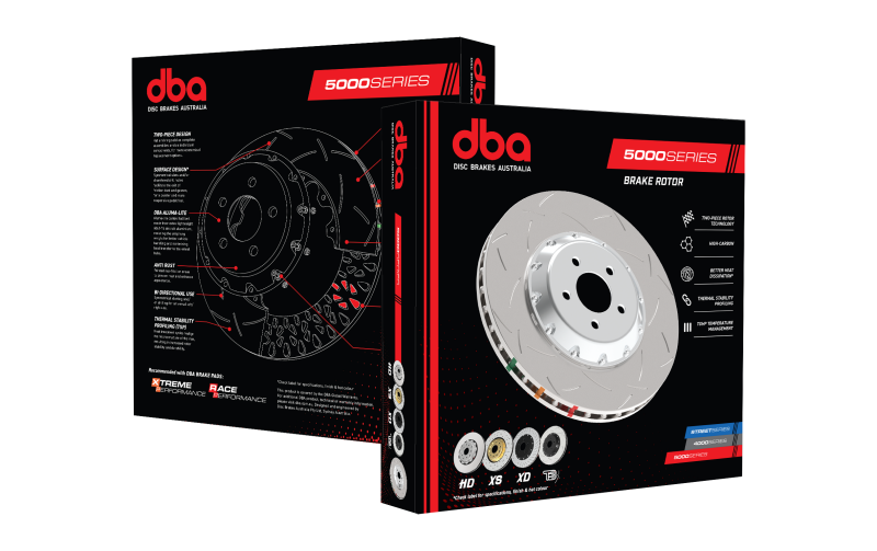 DBA 14-16 Chevy Corvette Z06 (Only w/Z07 Pkg) T3 5000 Series Direct Replacement Rotors