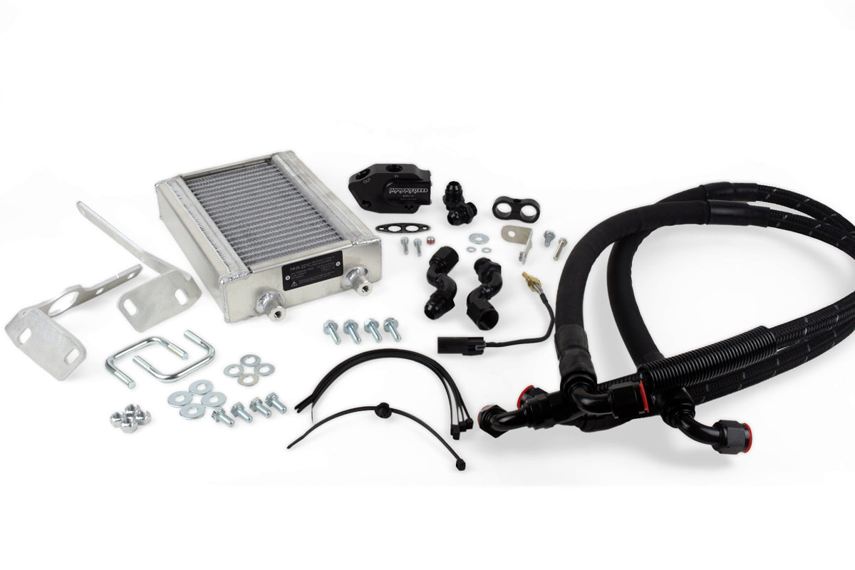 Improved Racing - Oil cooler kit, 1997-2004 C5 Corvette Street & Strip, 200F thermostat