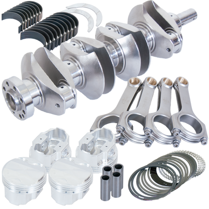 Eagle Nissan Sr20 91mm Billet Crank 5.365in H-Beam 7.3cc Dome 86.5mm Pistons Rotating Assembly