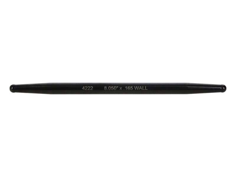 Manley Push Rod - 7/16 Dia. - 10.950 Length - 0.165 Wall - 4130 Chrome Moly - Swedged End - Set of 8