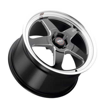 Weld S104 19x10 Ventura 5x120.65 ET31 BS6.72 Gloss BLK MIL DIA 70.3