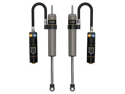 ICON 24+ Toyota Tacoma Remote Reservoir Shocks w/ CDXS 0-1in. Lift- (Rear)