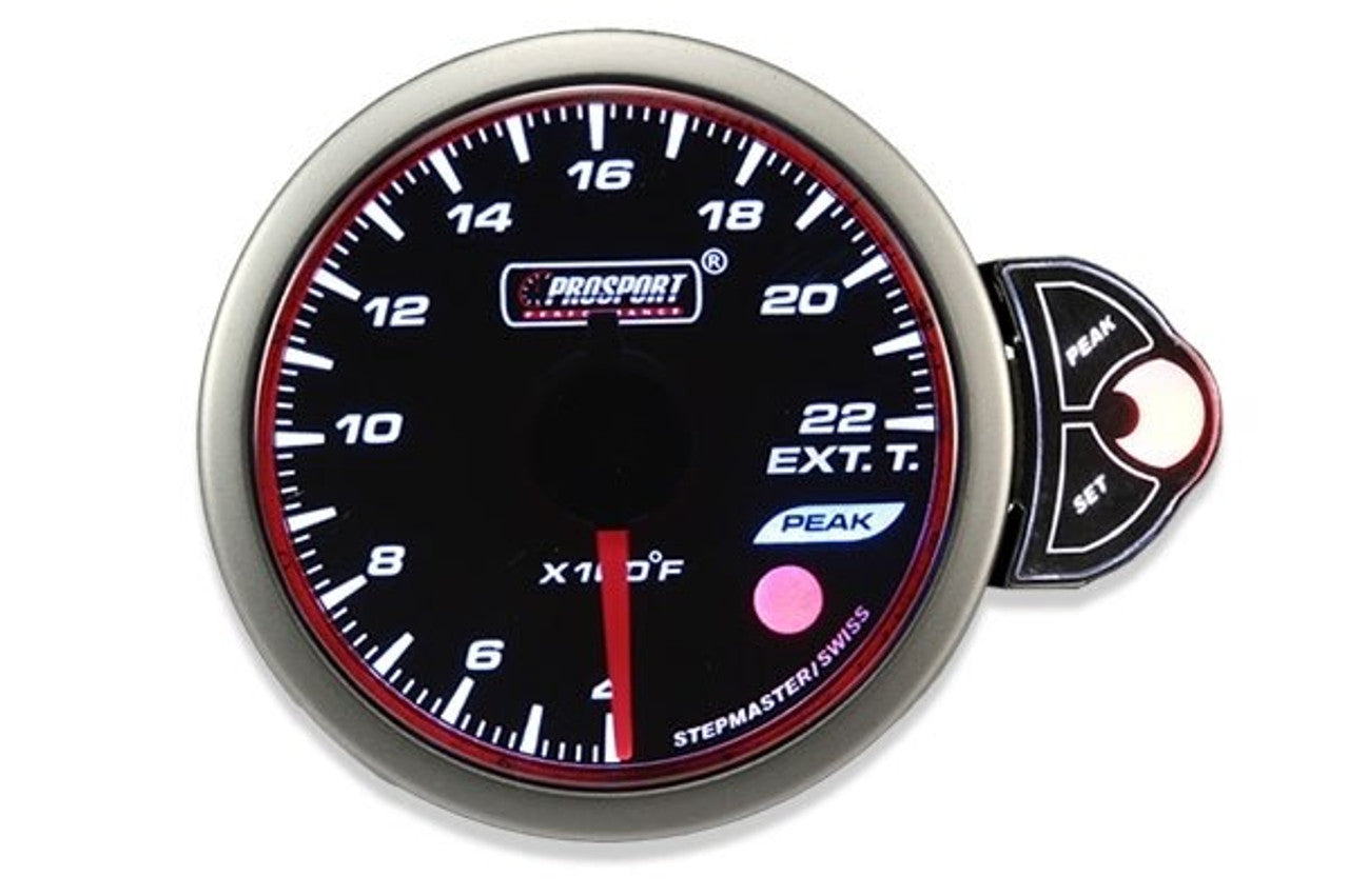 Prosport Gauges - 2-1/16" Halo-Exhaust Gas Temperature Gauge