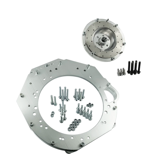 PMC Motorsport - Adapter Kit GM Chevrolet V8 LS - manual 6-speed BMW N54 GS6-53BZ 135i 335i 535i - 240mm / 9.45"