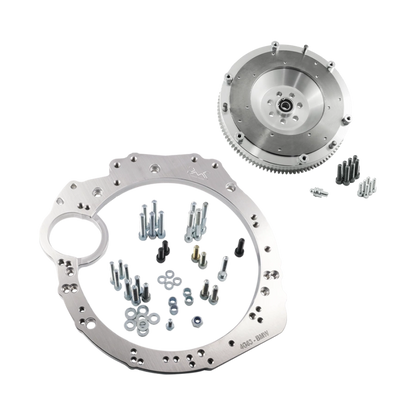PMC Motorsport - Adapter kit Mitsubishi 4G63 - BMW M50 S50 M52 S52 M54 ZF-5 5-speed - 240mm / 9.45"