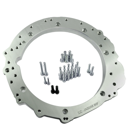 PMC Motorsport - Adapter Toyota JZ 1JZ 2JZ - ZF 8HP Jaguar Land Rover (6-bolt torque converter)