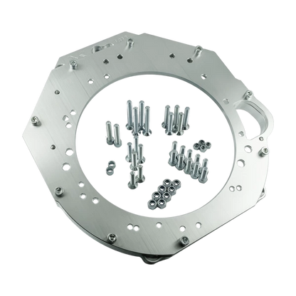 PMC Motorsport - Adapter Kit GM Chevrolet V8 LS 8-bolts - BMW N57 N47S GS6-65DZ JGL JGG - 240mm / 9.45"