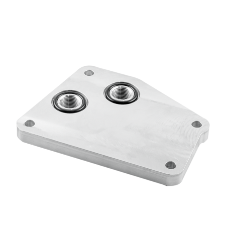 PMC Motorsport - AN10 Oil cooler adapter BMW V8 M60 M62 + flare fittings