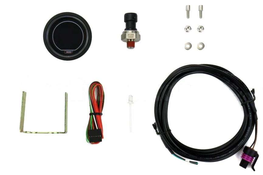 Prosport Gauges - 2-1/16" Evo Electrical Green/White Oil Pressure Gauge-