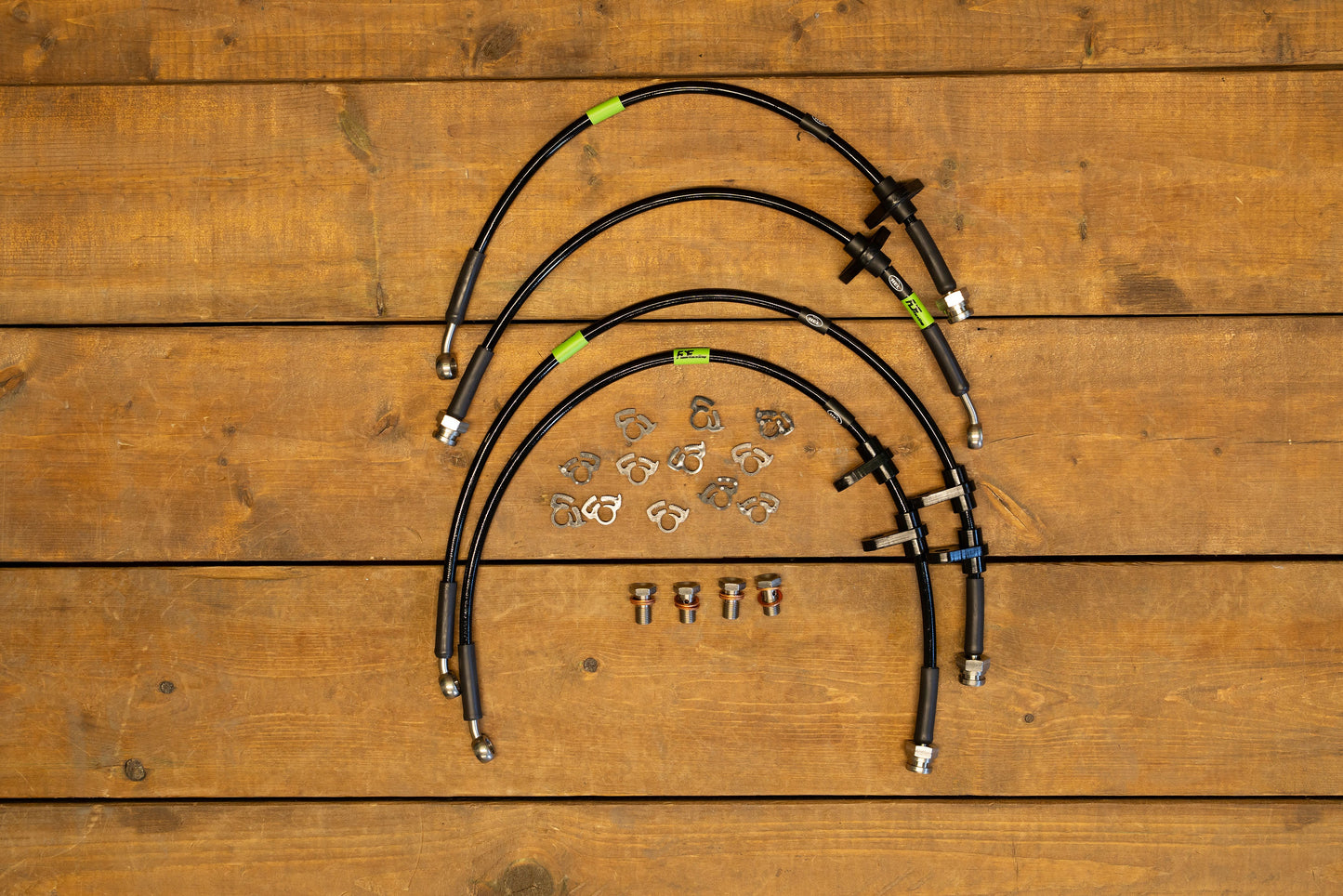 FDF Raceshop - Honda S2000 Extended Front + Rear Brake Line Kit (1999+)