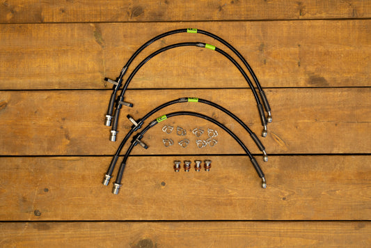 FDF Raceshop - Scion FR-S/GT86/BRZ Extended Front + Rear Brake Line Kit (2013 - 2021)