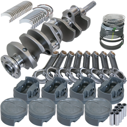 Eagle Ford FE 4.250in Crank 6.700in I-Beam Rods -28cc Inv Dome 4.080in Pistons Rotating Assembly