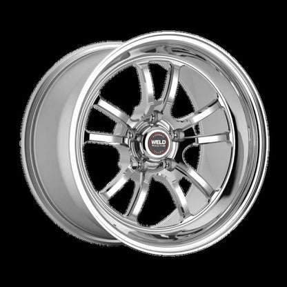 Weld S70 RT-S 18x7in / 5x120.65 BP / 5.2in. BS - Polished Center - Polished Shell Wheel