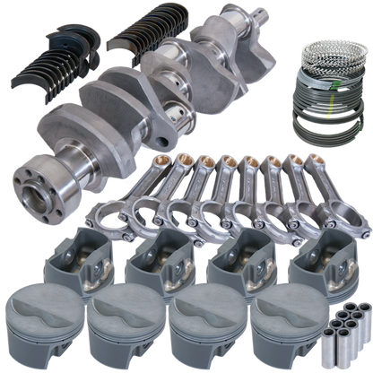 Eagle Chevy LT1 350 1Pc 3.480in Crank 5.700in I-Beam Rods -5cc 4.000in Pistons Rotating Assembly