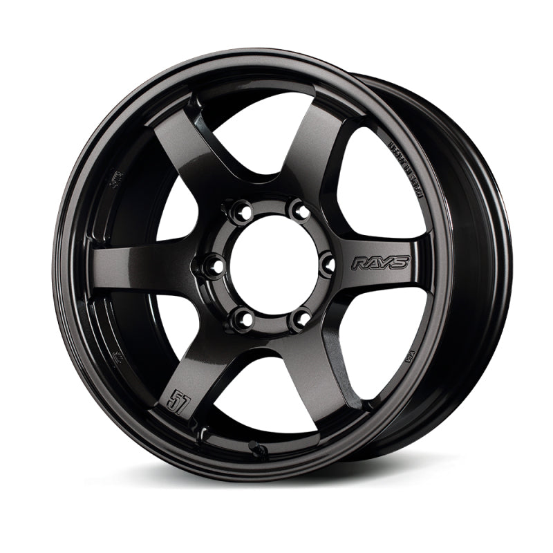 Gram Lights 57DR-X 16X8.5 -30 6x139.7 Super Dark Gunmetal