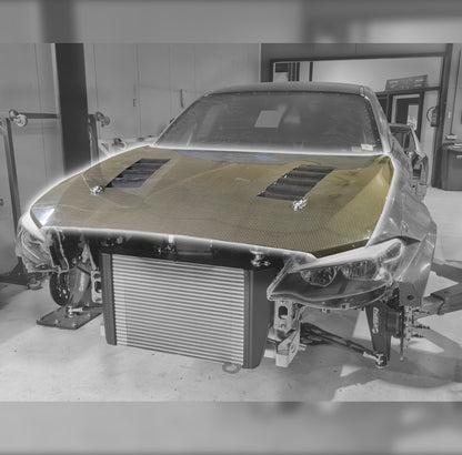 HGK Racing - F22 Hood [OEM Size With Vents]