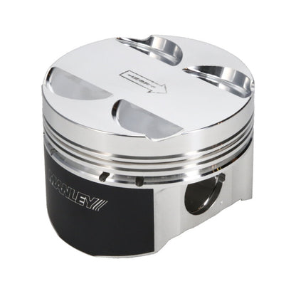 Manley Mitsubishi 2.0L 4G63 Piston Set - 85.00mm Bore 1.375in CH, -8.00 CC