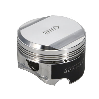 Manley Nissan Skyline 2.7L RB26DETT 87mm Bore 77.7mm Stroke 9.0:1 CR +17cc Dish - Set of 6 Pistons