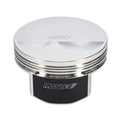Manley Chevrolet LS Piston Set - 4.065in Bore 1.115in CH, -4.00 CC