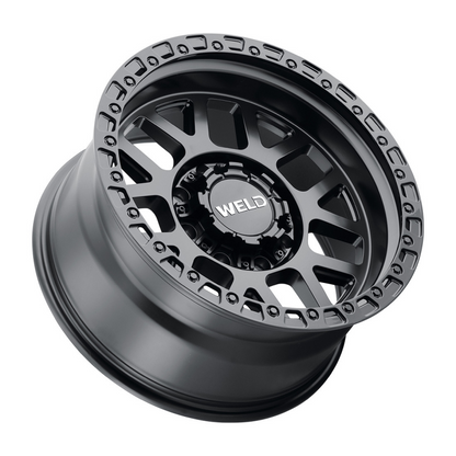 Weld Off-Road W104 20X10 Cinch 8X180 ET-18 BS4.76 Satin Black / Gloss Black 124.3