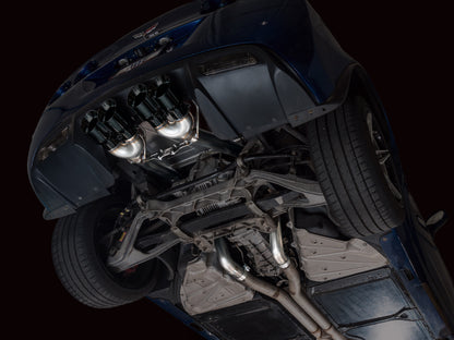 AWE Tuning C6 Chevrolet Corvette Z06/ZR1 Touring Edition Axle-Back Exhaust w/ Diamond Black Tips