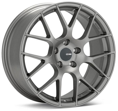 Enkei Raijin 19x8.5 5x114.3 35mm Offset 72.6mm Bore Gunmetal Wheel (MOQ 40)
