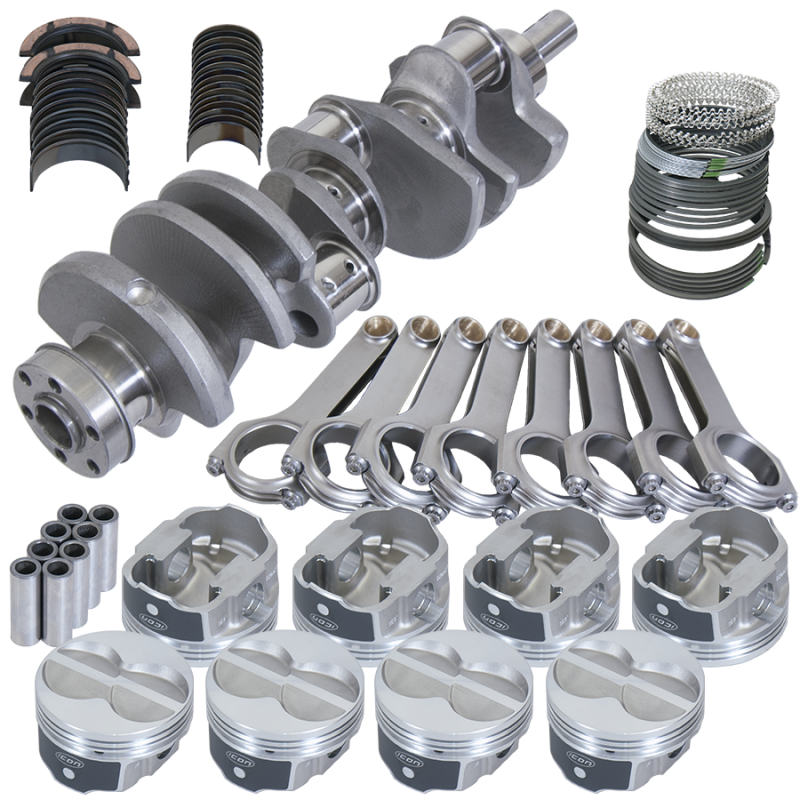 Eagle Ford 351W SVO 4.000in Crank 2.750in Mains 6.200in H-Beam 4.000in Pistons Rotating Assembly