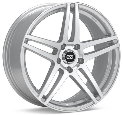 Enkei RSF5 16x7 5x100 45mm Offset 72.6mm Bore Hyper Silver Wheel