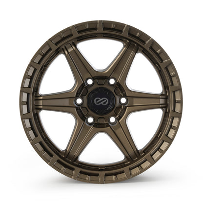 Enkei Trail-Finder OVL 17x7.5 / 5x100 BP / ET35 / 72.6mm Bore - Matte Bronze Wheel