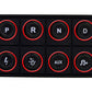 AEM EV 8 Button Keypad CAN Based Programmable Backlighting