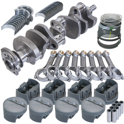 Eagle Chevy 350 3.750in Crank 5.700in I-Beam Rods -5cc Flat Top 4.030in Pistons Rotating Assembly