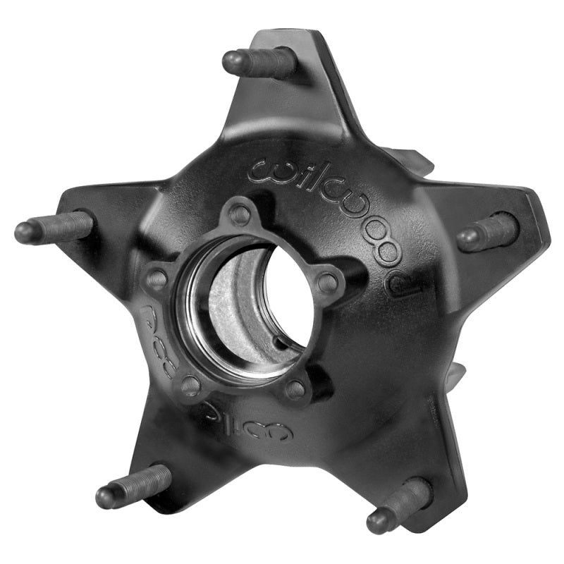 Wilwood hub starlite 55 std rear 1 ton bearing races black long stud