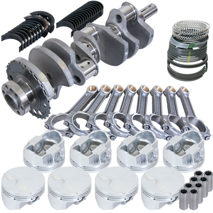 Eagle Chevy LS2 4.000in Crank 24 Tth Reluctor 6.125in I-Beam Rods 4.010in Pistons Rotating Assembly