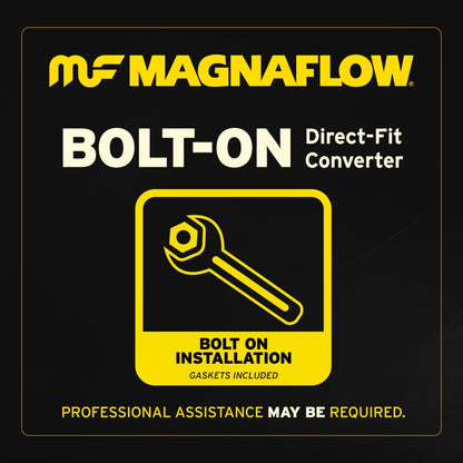 MagnaFlow Direct Fit Catalytic Converter 2010-2013 Landrover LR4 V8 5 OEM Underbody