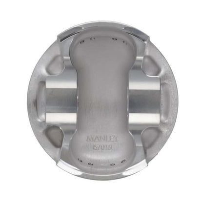 Manley Subaru 2.5L EJ257 WRX STi Piston Set - 99.55mm Bore 1.209in CH, -17.00 CC