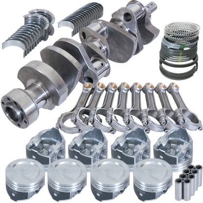 Eagle Chevy LT1350 1Pc 3.750in Crank 5.700in I-Beam Rods -18cc 4.030in Pistons Rotating Assembly