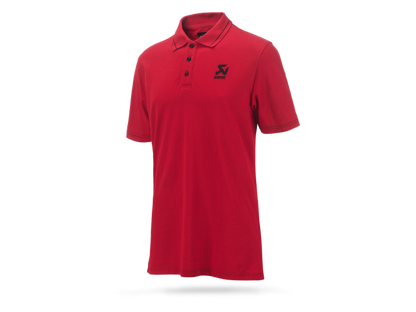 Akrapovic Corpo Polo Red Mens - L