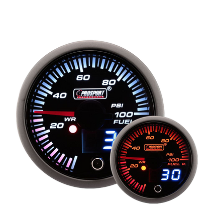Prosport Gauges - 2-3/8" JDM Electrical Fuel Pressure Gauge