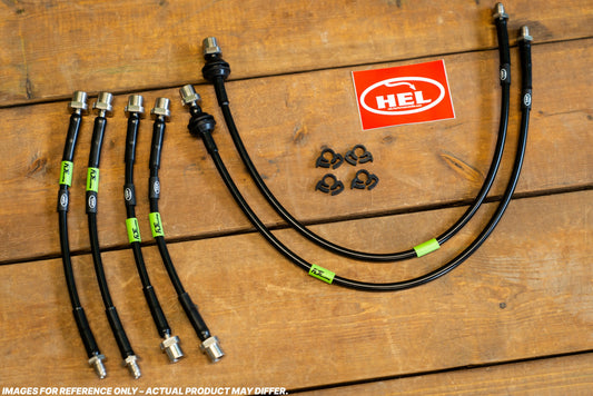 FDF Raceshop - Nissan 350Z / Infiniti G35 Extended Front + Rear Brake Line Kit