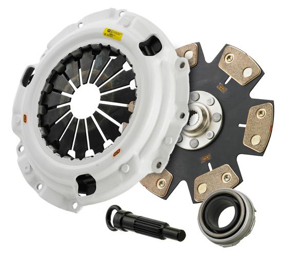 Clutch Masters 85+ Honda H23 Motor-B Trans FX-500 6-Puck Rigid Ceramic Clutch Kit w/Alum Flywheel