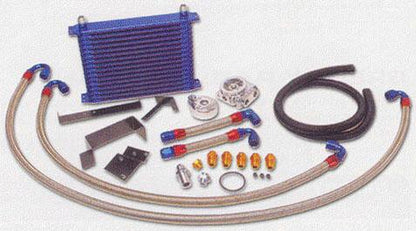 GReddy 97-04 Toyota Aristo ( JZS161) 13 Row Oil Cooler Kit w/ Oil Filter Relocation