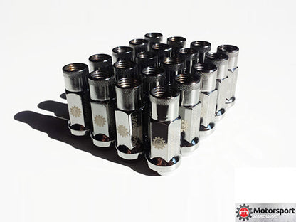 Motorsport Hardware - 78mm Black Race Stud Kit 12×1.5
