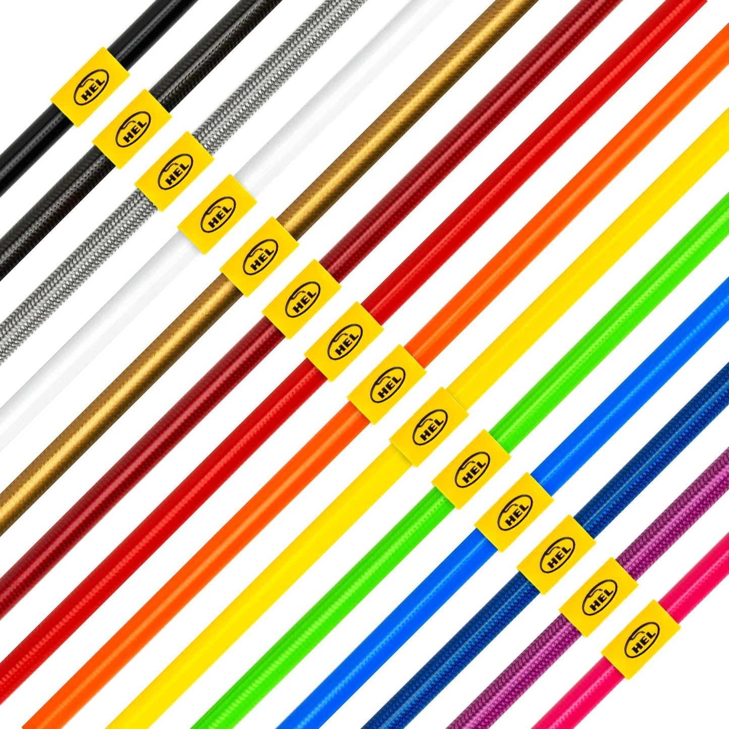HEL Performance Brake Lines for BMW 3 Series E46 318i 2.0 2001-2005, Stainless Steel Braided