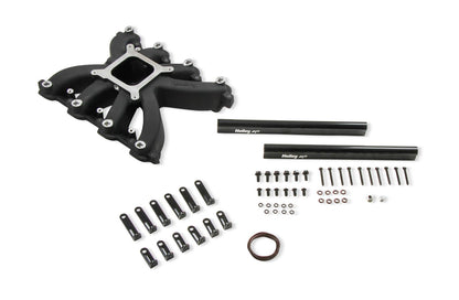 Holley - Holley EFI LS Single Plane Mid-Rise Intake Manifolds 300-269BK
