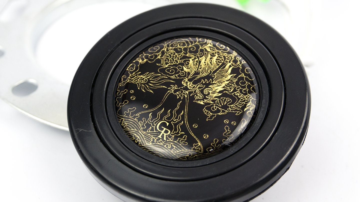Grip Royal - Horn Button - Dragon - Gold