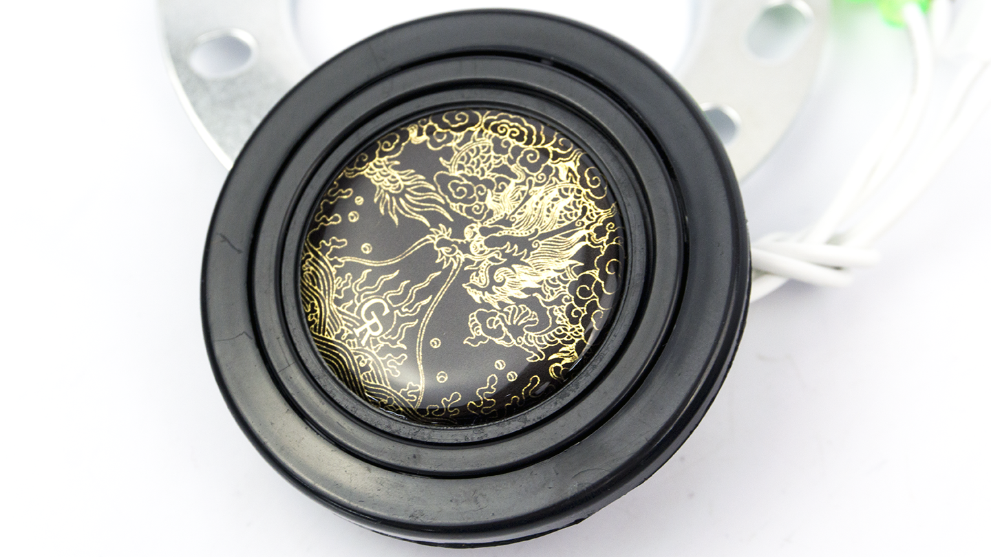 Grip Royal - Horn Button - Dragon - Gold