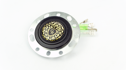 Grip Royal - Horn Button - Leopard & Crest - Gold