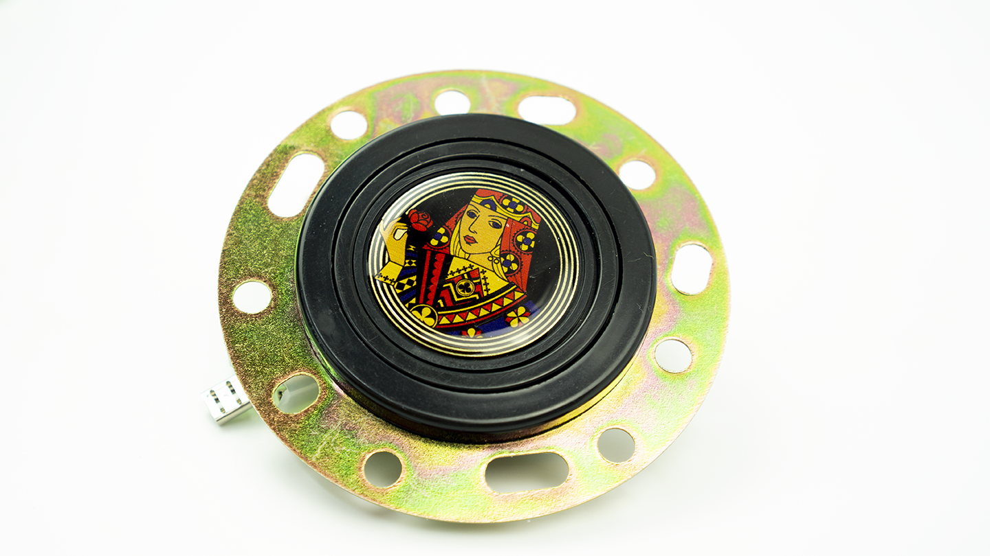 Grip Royal - Horn Button - Queen - Gold