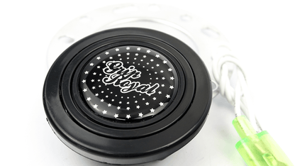 Grip Royal - Horn Button - Stars - Silver